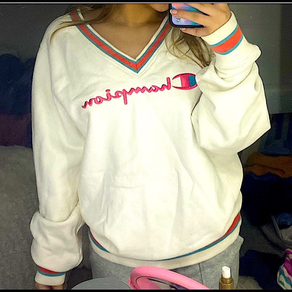 Champion varsity sweatshirt